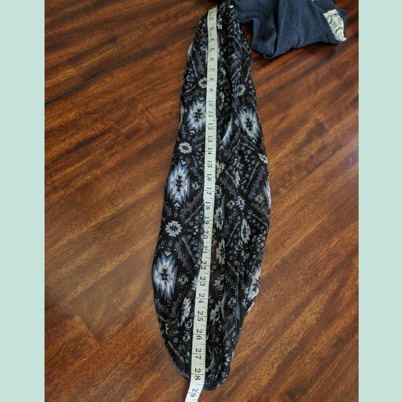 NWT ARIZONA JEANS Long Sleeve Top And Scarf Top Set Size XL - Picture 9 of 16